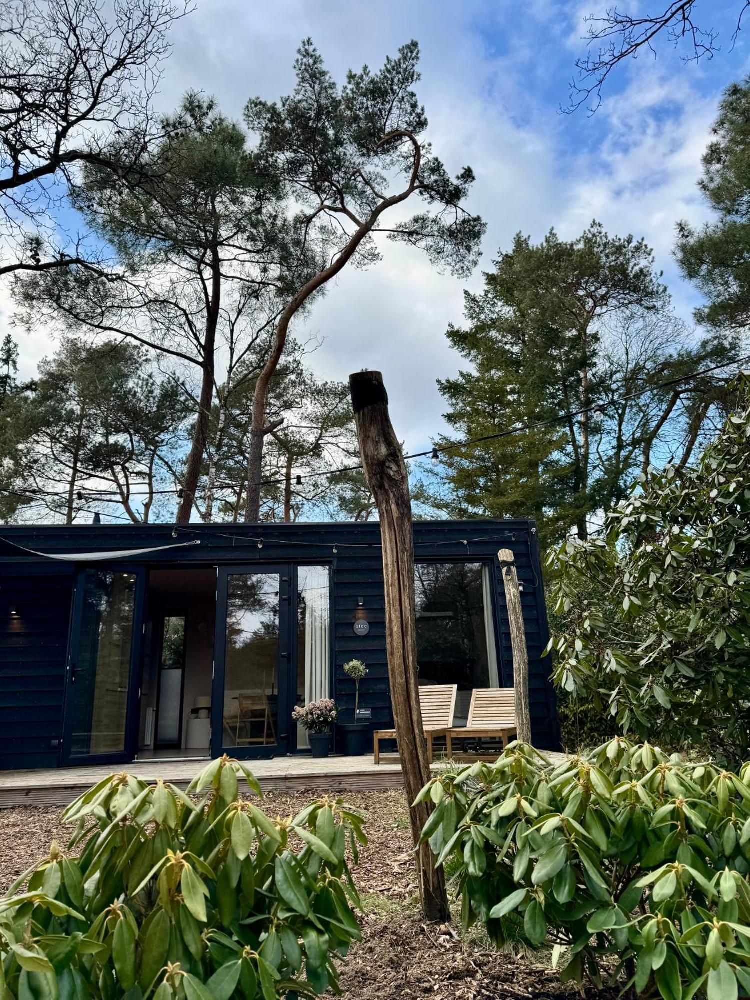 Villa Luxe Tiny House Stec Midden Op De Veluwe In Nunspeet Exterior foto